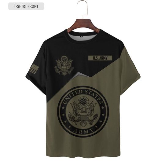 Customized U.S. Army 3D T-Shirt