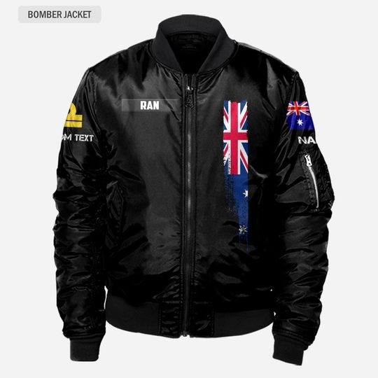 Customized Australian Military Branches – Bomber Jacket
