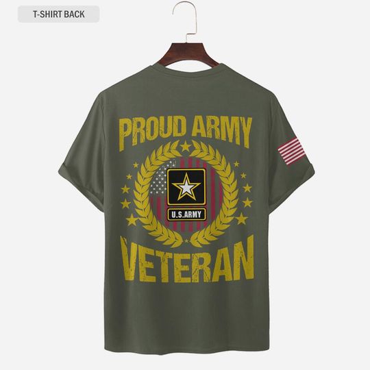 Customized Army Branches of Service – Proud Army Veteran