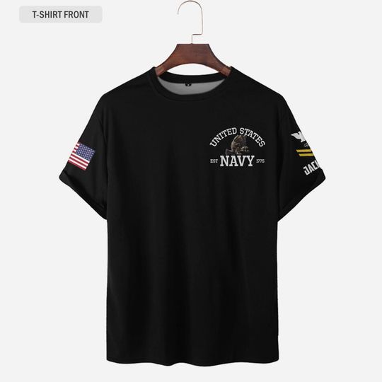Memorial Day Veterans Day Navy Rating 3D T-Shirt