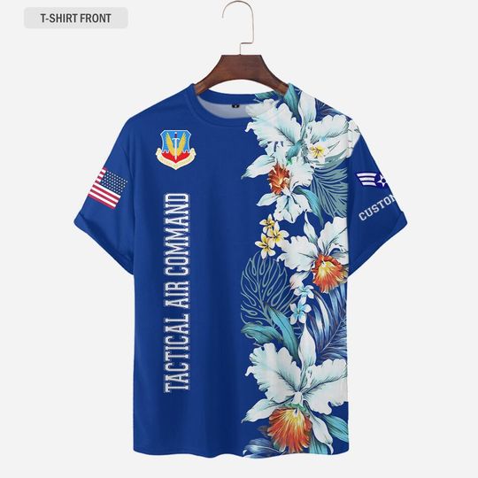 Customized United States USAF Command Shirt