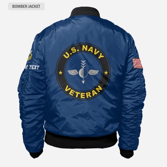 Customized U.S.Navy Ratings Bomber Jacket