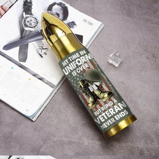 Customized Army MOS Bullet Tumbler