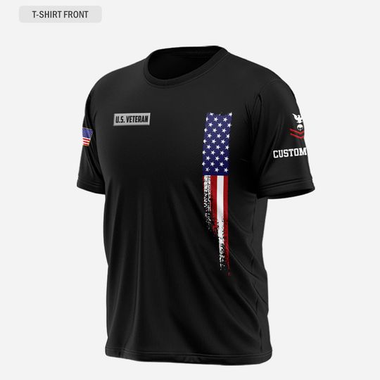 Customized Coast Guard Rating 3D T-Shirt