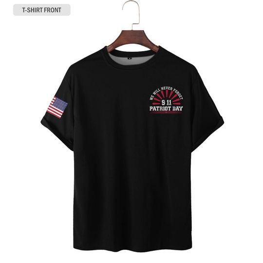 We Will Never Forget 9/11/01 3D shirt