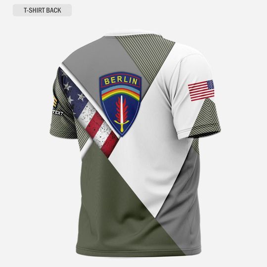 Custom Army 3D T-Shirt