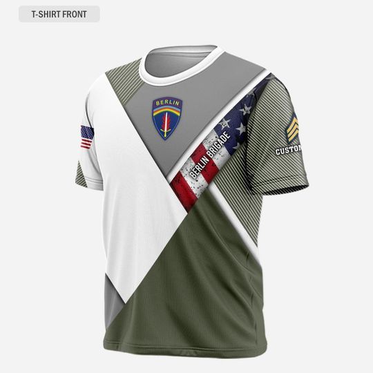 Custom Army 3D T-Shirt