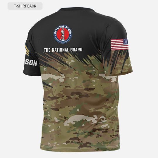 Custom 3D Camouflage T-Shirt