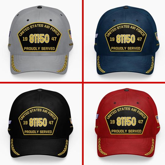 Customized USAF AFSCs Classic Cap