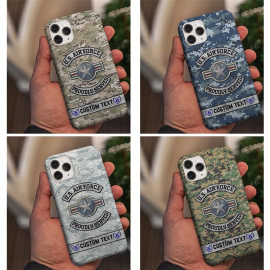 Customized US Air Force Proudly Served