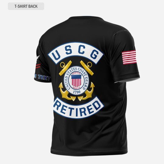 Customized US Coast Guard Retired
