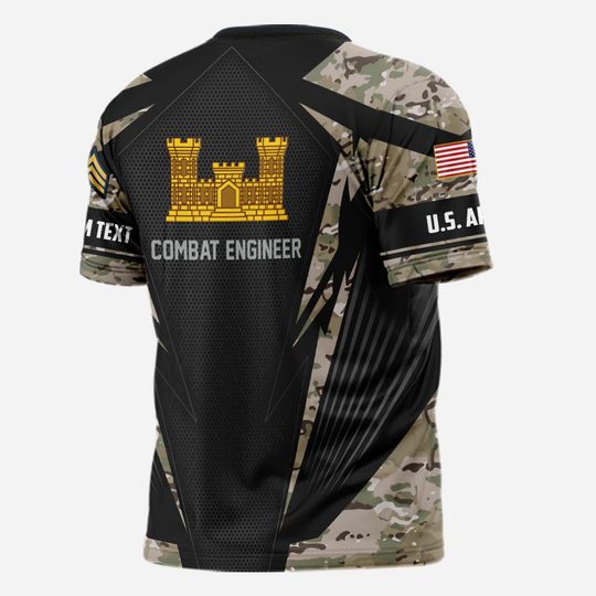 Customized Army Divisons 3D shirts