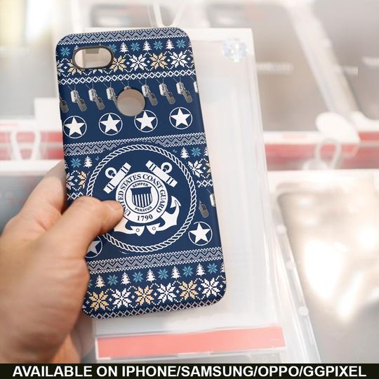 Coast Guard Christmas Phone Case