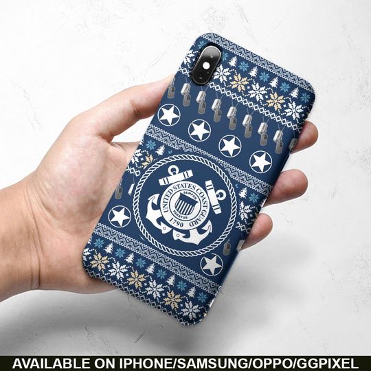 Coast Guard Christmas Phone Case