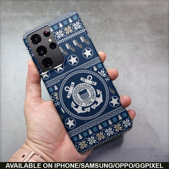 Coast Guard Christmas Phone Case
