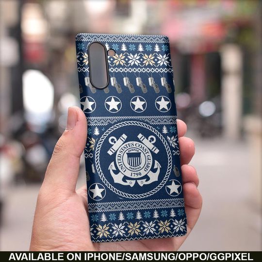 Coast Guard Christmas Phone Case
