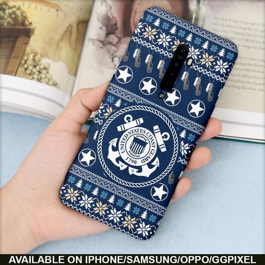 Coast Guard Christmas Phone Case