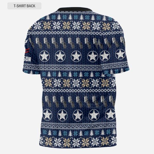 Coast Guard Christmas 3D T-Shirt