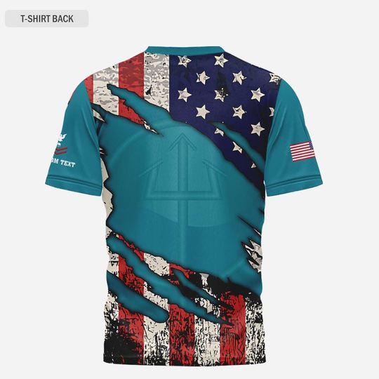 Customized Coast Guard Rating 3D Shirts