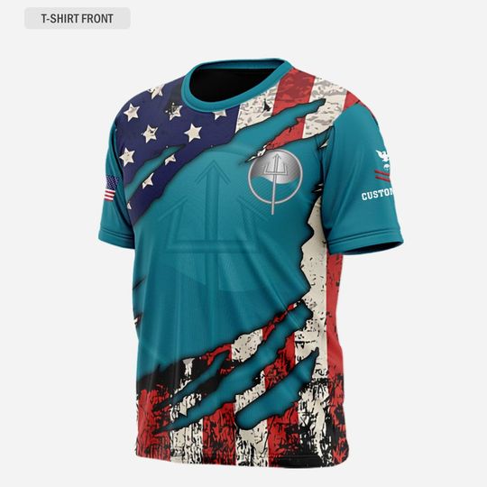 Customized Coast Guard Rating 3D Shirts