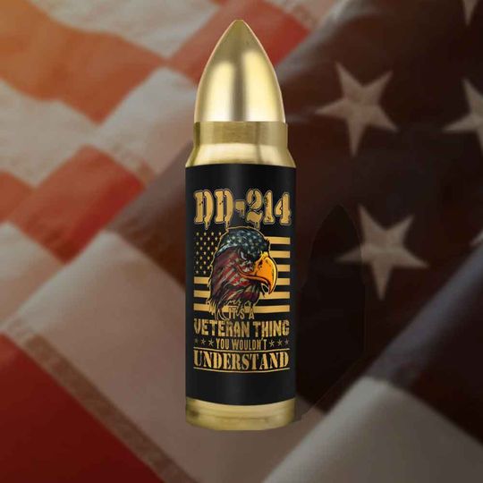 Customized U.S.Navy Veteran Quotes Bullet Tumbler