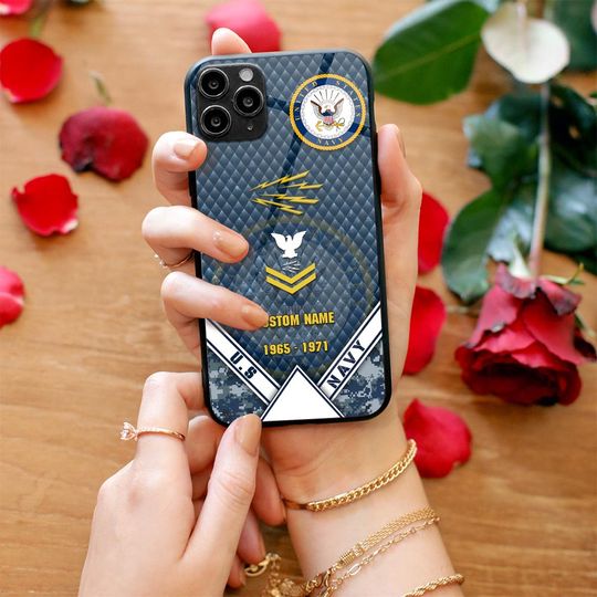 Customized US Navy Ratings Phone Case