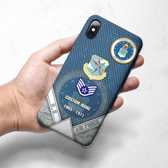 Customized US Air Force Commands Phone Case