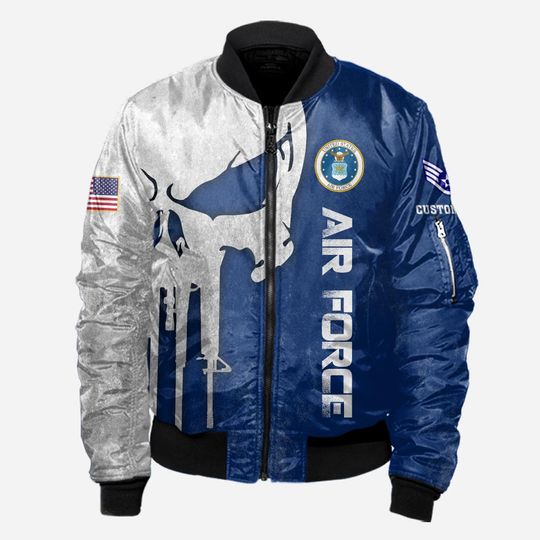 Customized U.S. Air Force 3D Bomber Jacket