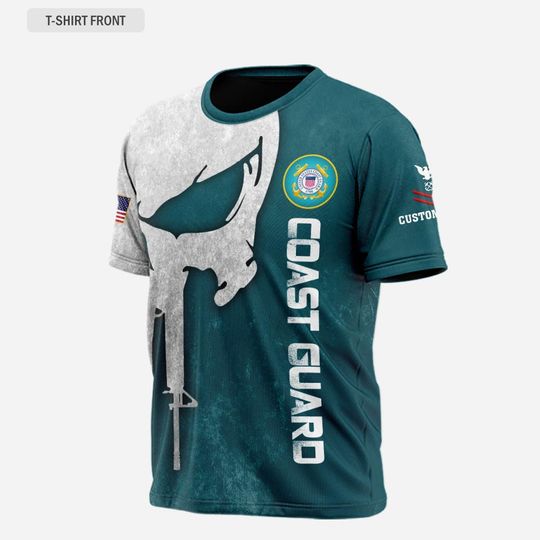 Customized U.S. Coast Guard  3D Shirts