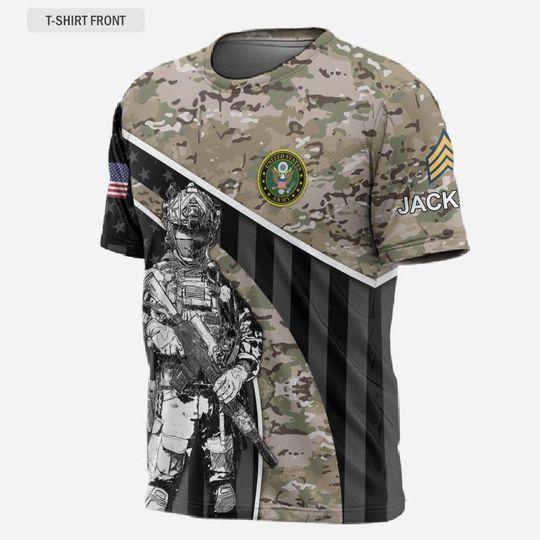 Customized Honor The Fallen 3D shirt