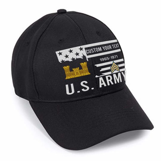 Customized Army Branches Embroidered Baseball Cap