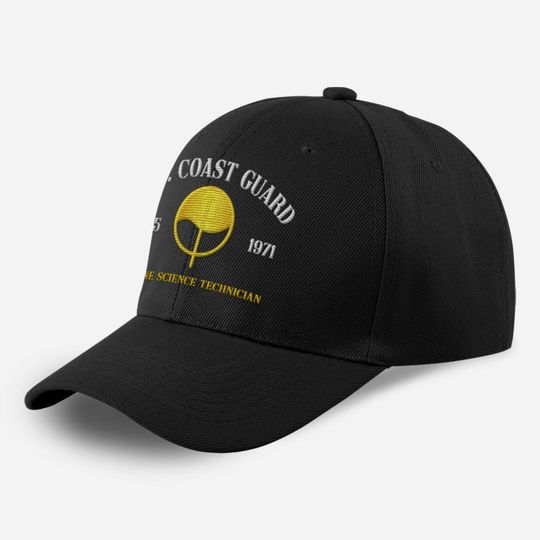 Customized Coast Guard Rating Embroidered Baseball Cap