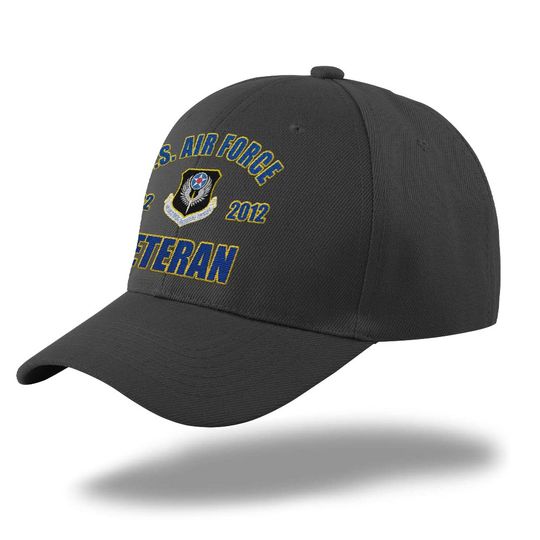 Customized USAF Commands Embroidered Baseball Cap
