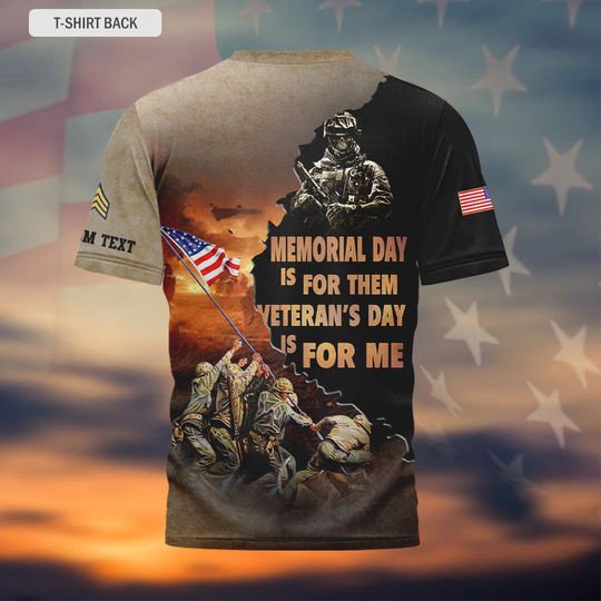 Customized Memorial Day T-Shirt - For Them, For Me