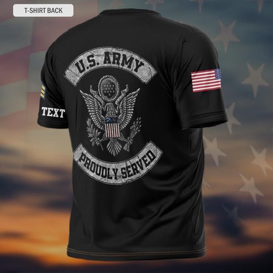 Customized US Military Memorial Day 3D T-Shirt