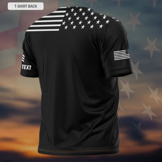 Customized 3D T-Shirt - DD-214 Veteran Design