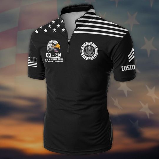 Customized DD-214 Bowling Jersey It’s A Veteran Thing