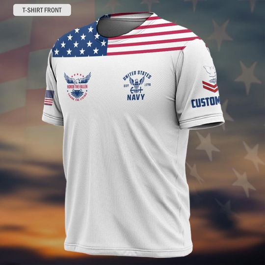 Customized Honor The Fallen Thank The Living 3d shirt