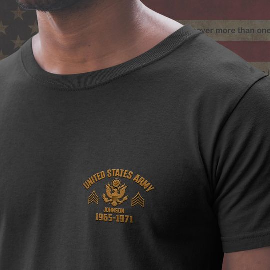 Customized U.S Veteran 3D T-Shirt