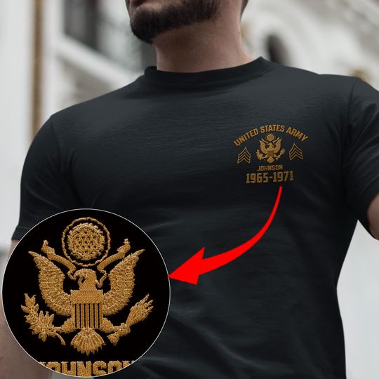 Customized U.S Veteran 3D T-Shirt
