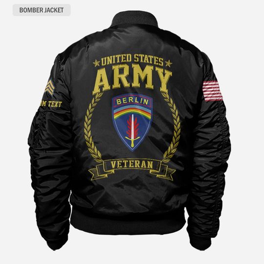 Customized Army Divisions Bomber Jacket