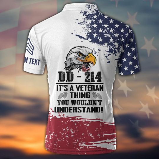 Customized DD-214 Bowling Jersey – It’s a Veteran Thing