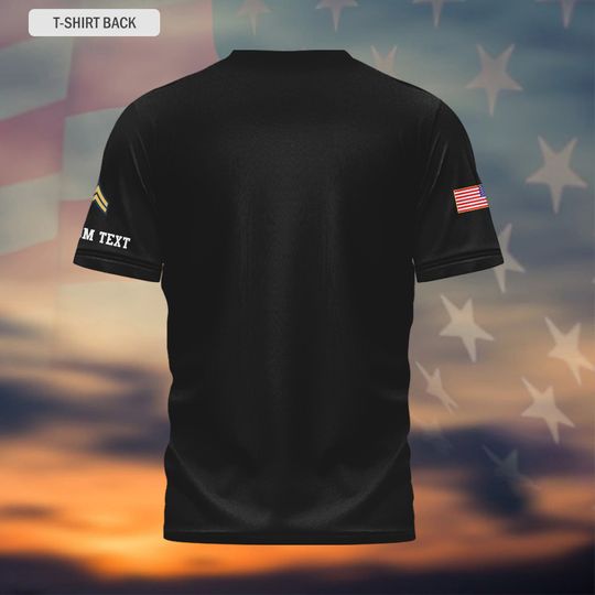 Personalized Memorial Day 3D T-Shirt Honoring Our Heroes