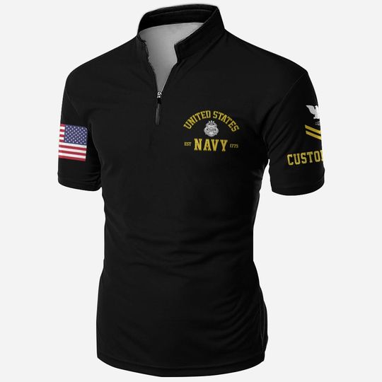 Customized US Navy Bowling Jersey