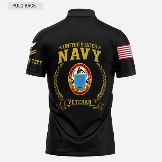 Customized Navy Ships – Polo Shirt