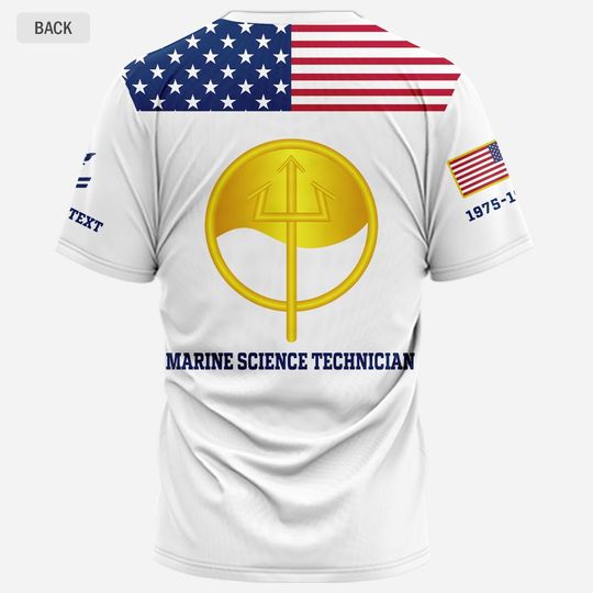 Customized Coast Guard Ratings 3D T-Shirt