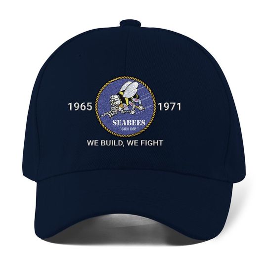 Navy Seabees Embroidered Baseball Cap