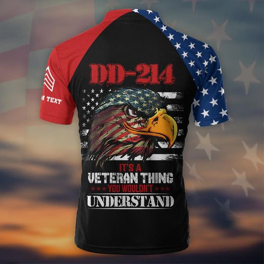 Customized DD-214 Bowling Jersey Veterans Thing