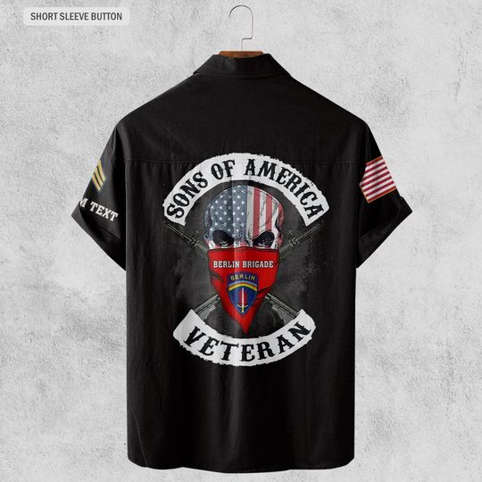 Customized Army Divisions Shirts Hawaiian Shirt