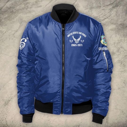 Customized US AirForce 76th Anniversary Bomber Jacket